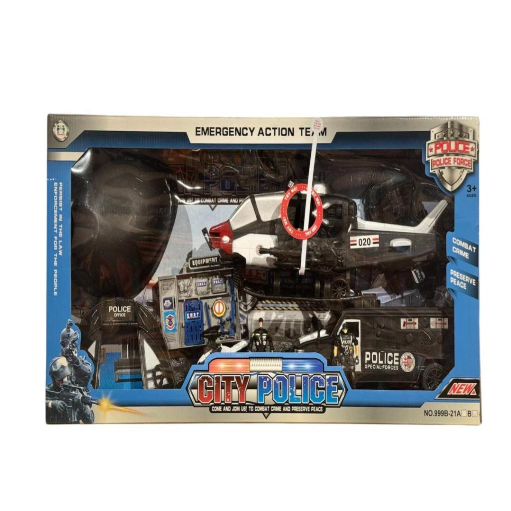 City Police Emergency Action Team Playset