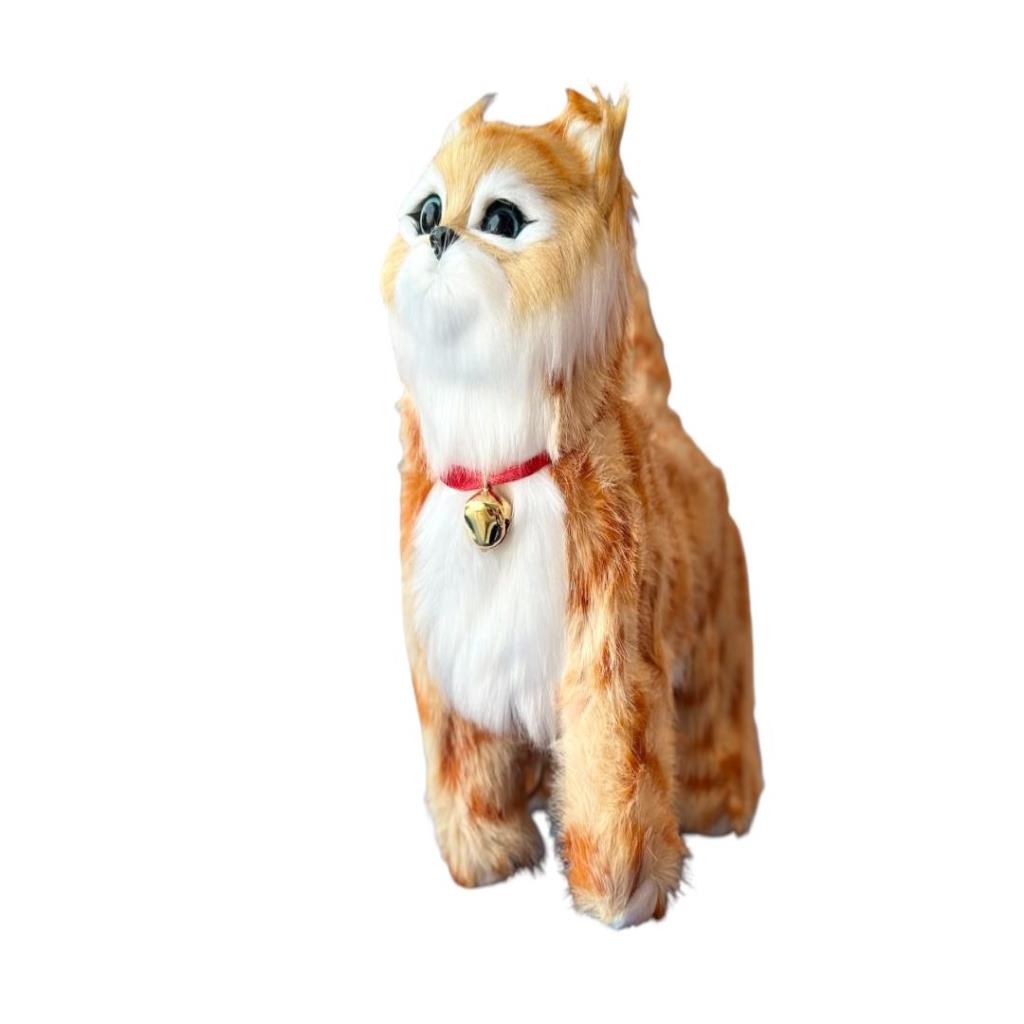 Electronic Walking Plush Cat Toy