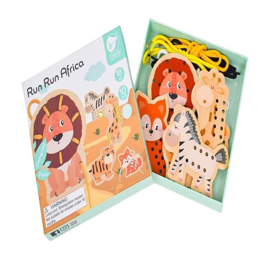 Classic World – Run Run Africa Lacing Set (10 pcs)