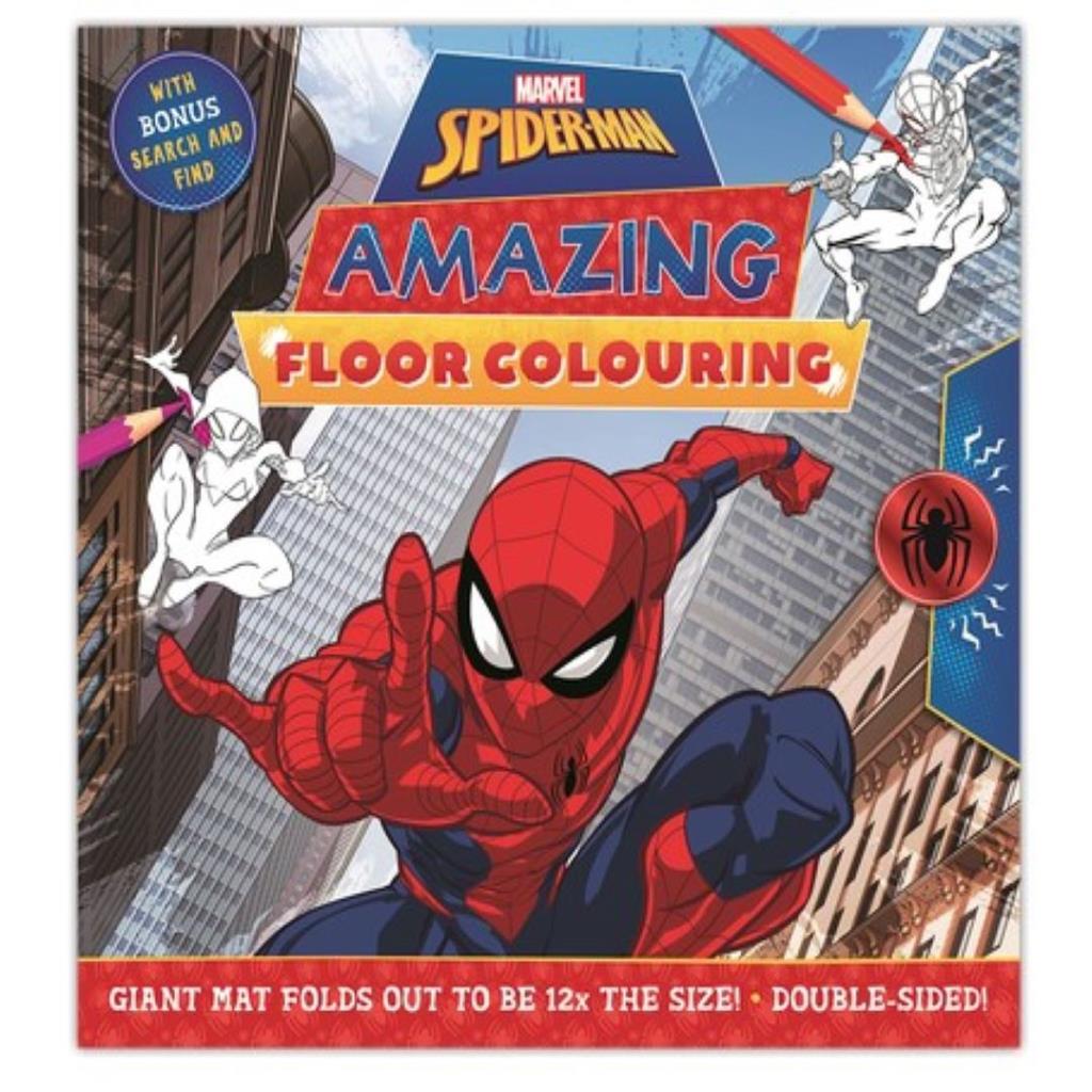 Marvel Spider-Man Amazing Floor Colouring Mat