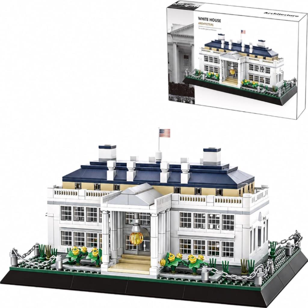 White House Architecture Building Block Set