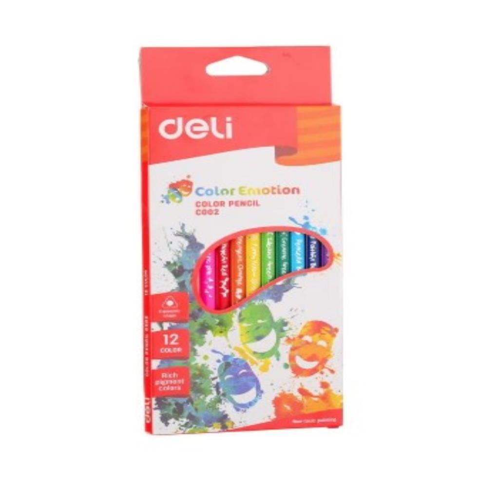 Deli Colored Pencil 12 Colours