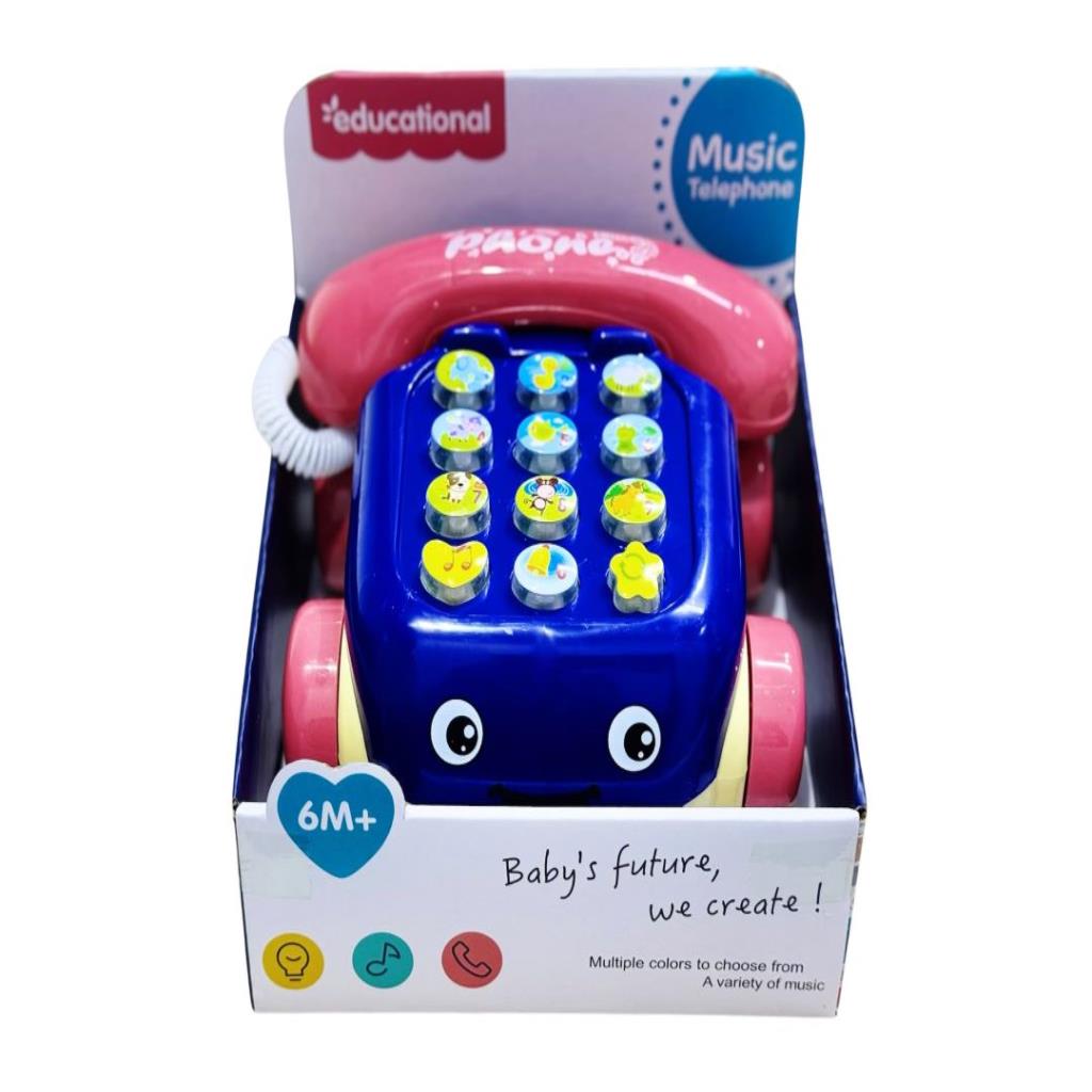 Educational Musical Toy Telephone for Babies