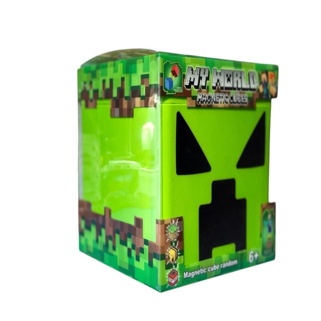 Magnetic Creeper Cube – Magnetic Cubes Collectible Block 