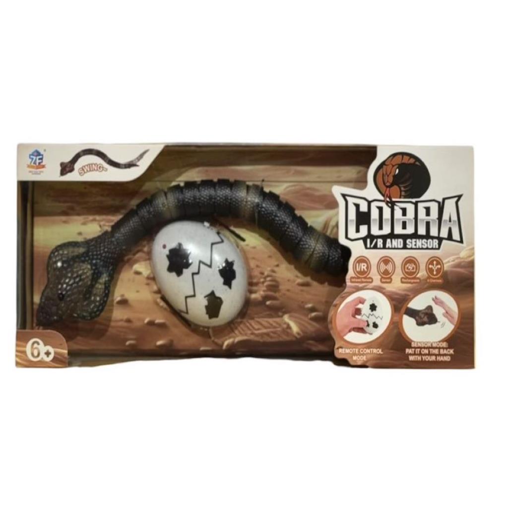 RC Cobra Snake Toy with Infrared & Sensor Control – Interactive Moving Snake