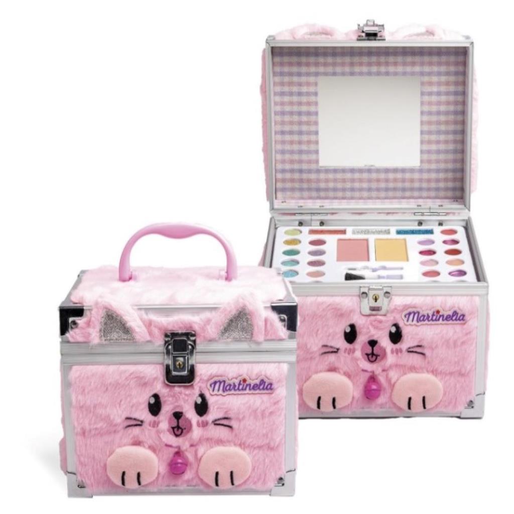 Martinelia Fluffy Kitty Makeup Vanity Case