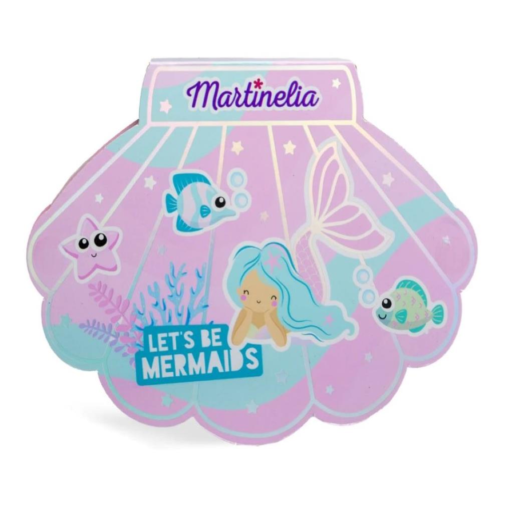طقم المكياج الصدفي Let’s Be Mermaids من Martinelia