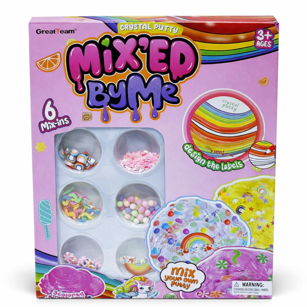 Mixed By Me – Crystal Putty Set (6 Mix-ins)