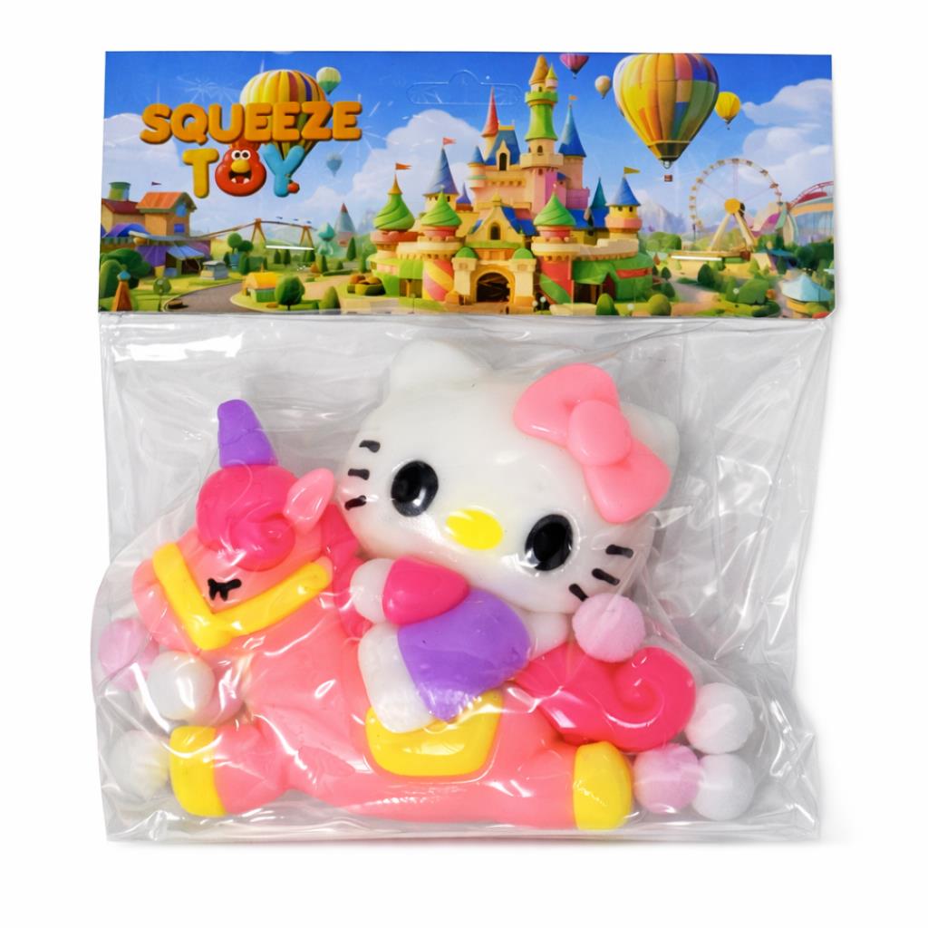 Squeeze Toy – Cute Kitty Unicorn Squishy