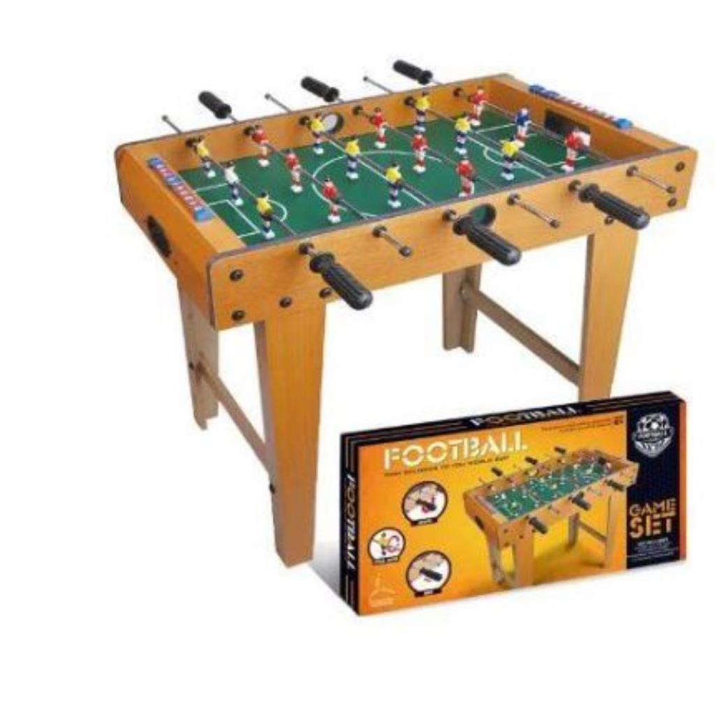 Wooden Foosball Table Game Set