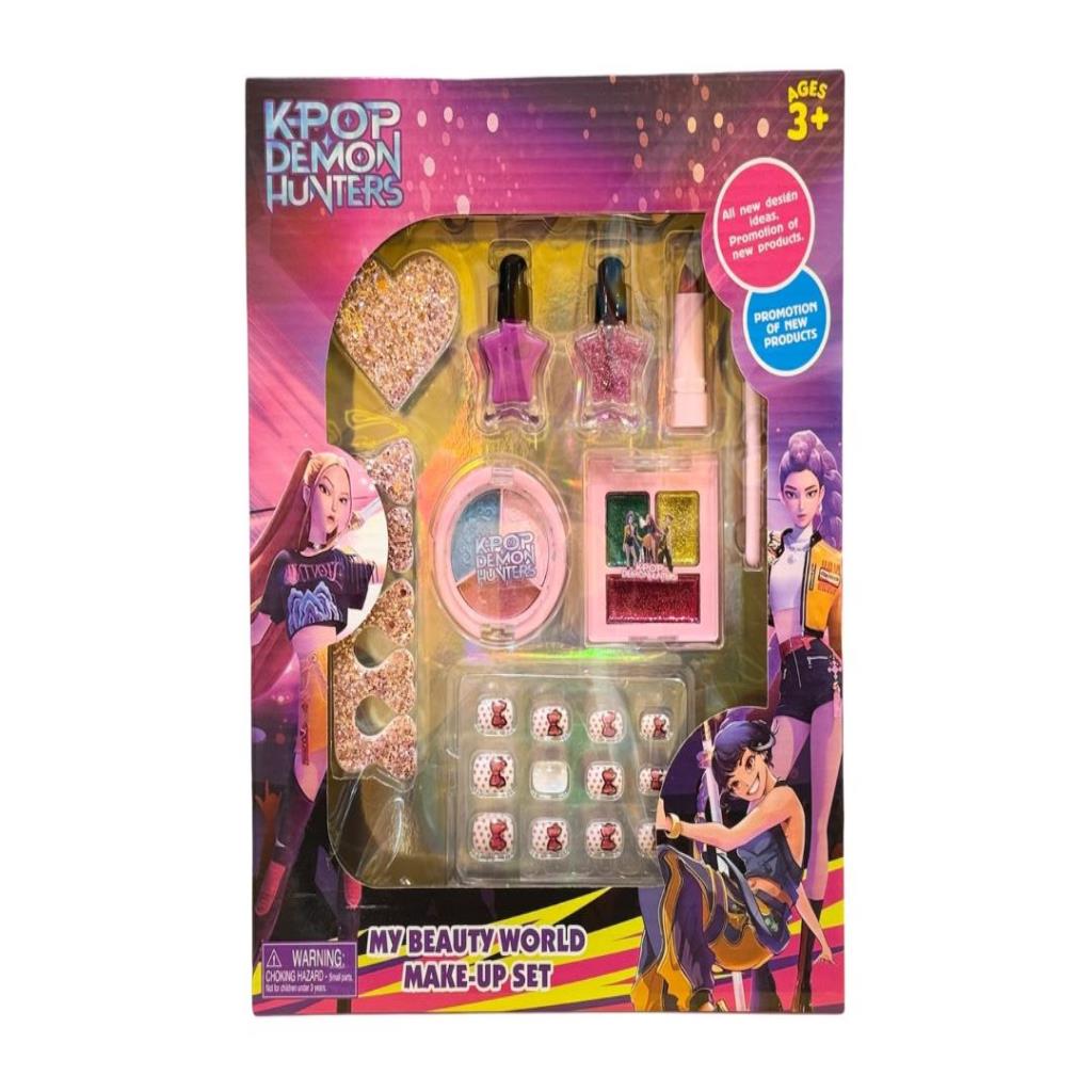 KPop Demon Hunters Beauty Makeup & Nail Art Playset