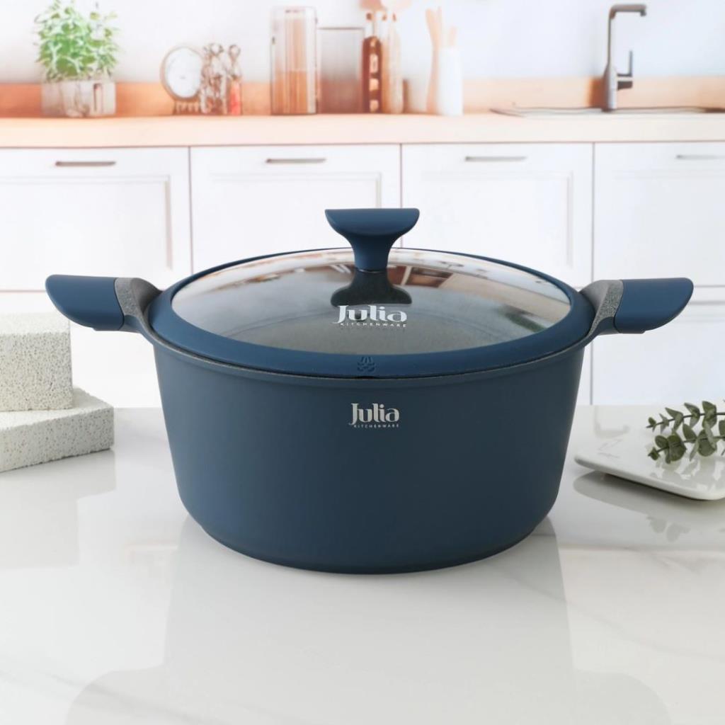 قدر جوليا إيليت يوني – مقاس 32 سم - أزرق