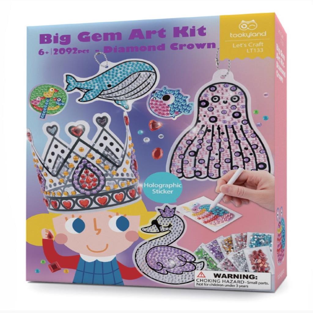 Big Gem Art Kit – Diamond Crown