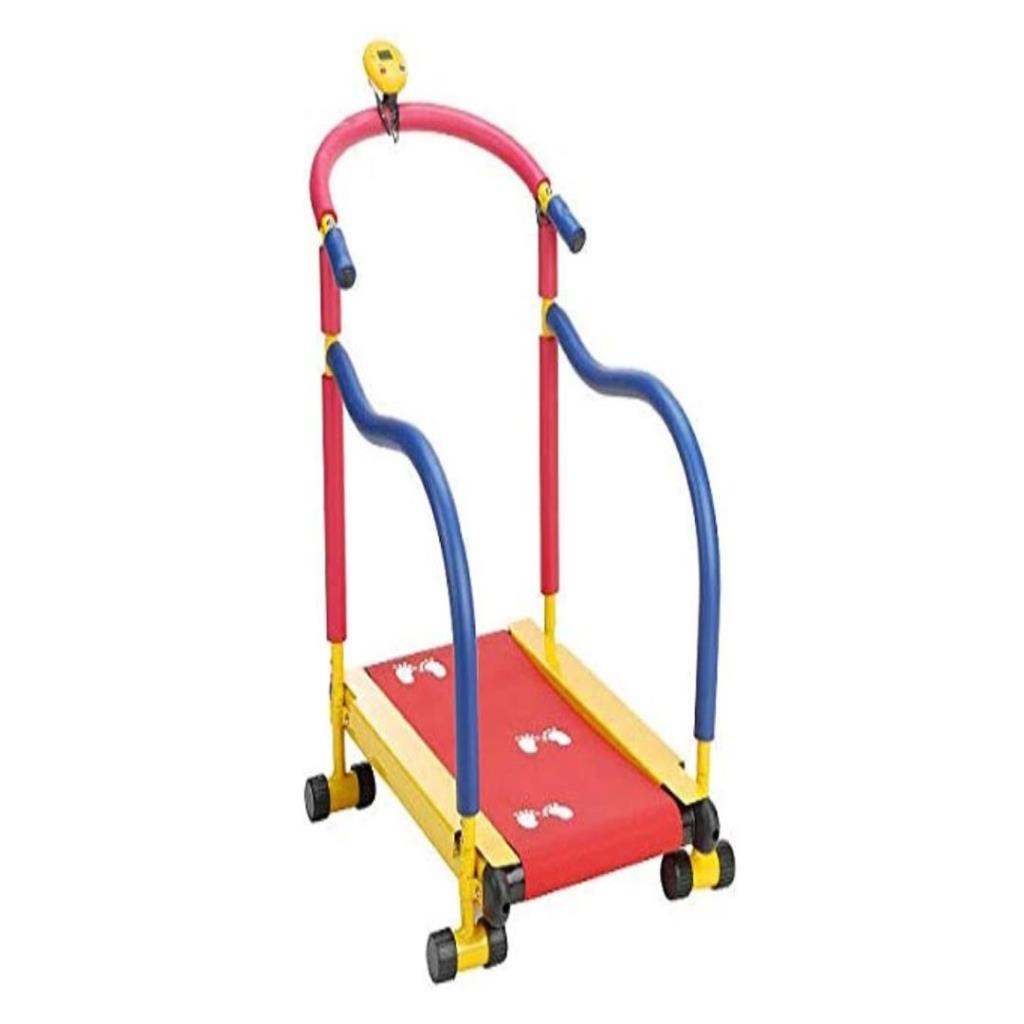 Kids Fitness Treadmill with Safety Handle & Display