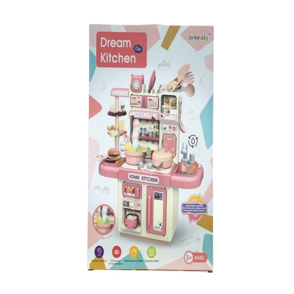 Dream Kitchen DIY Playset with Realistic Steam Effect