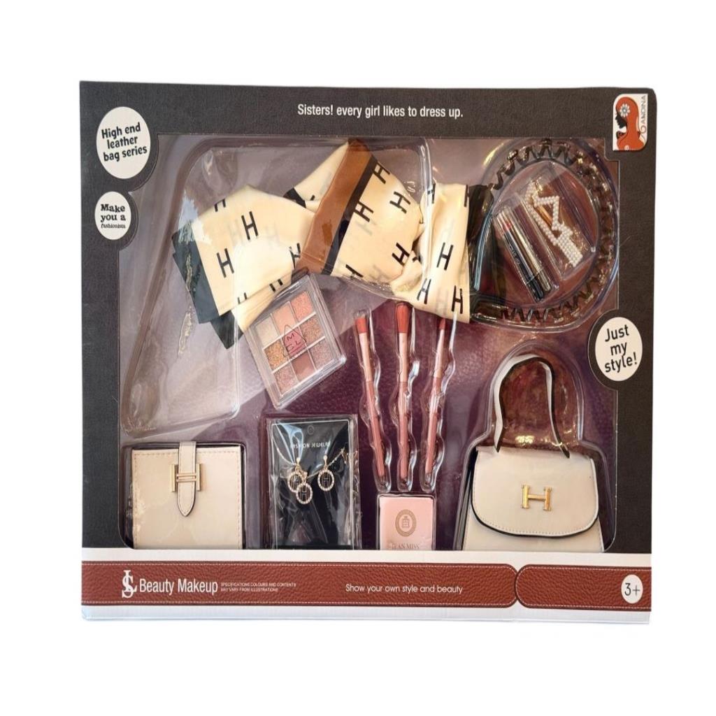 Luxury Beauty Makeup & Fashion Bag Play Set