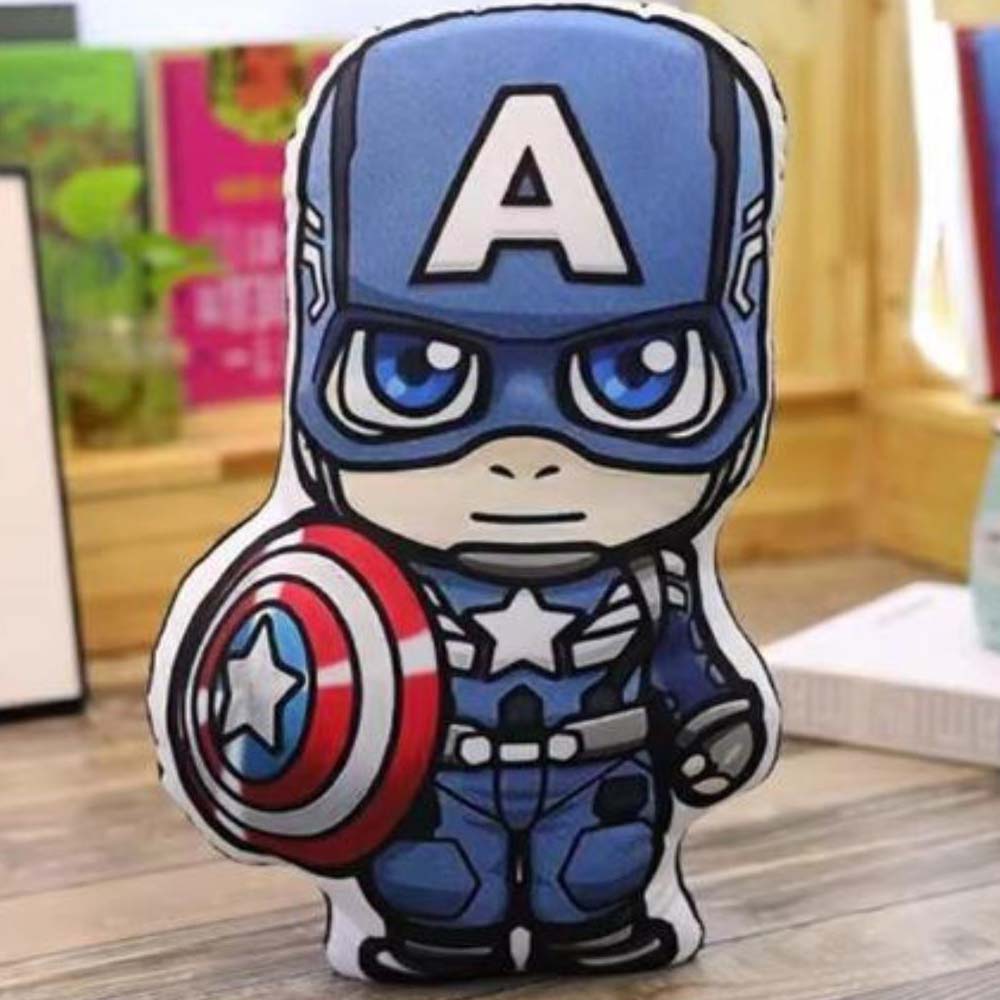 Captain America Soft Pillow - 38cm