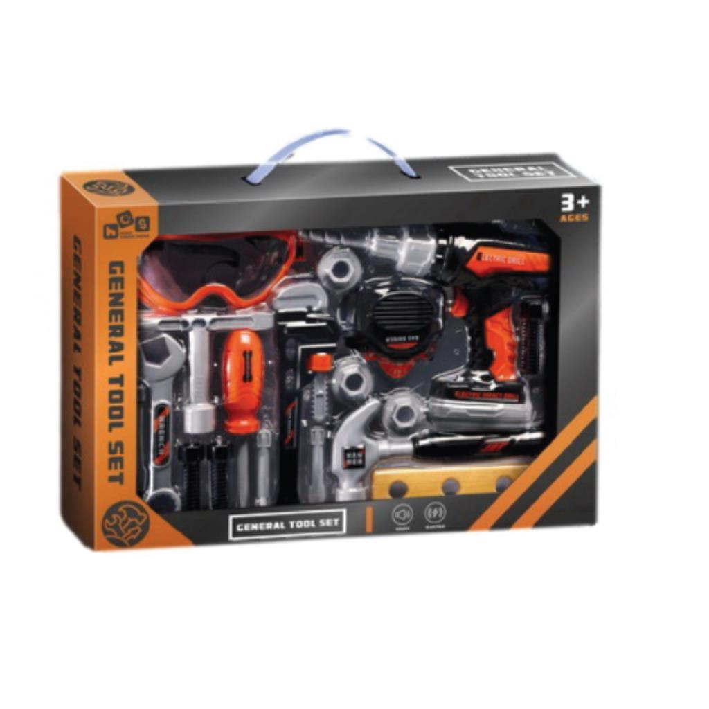 General Tool Set for Kids – 3+ Years (Electric Drill Edition)