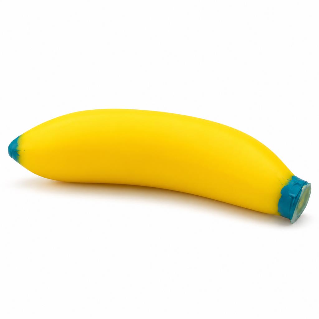 Squeeze Banana Yellow Squishy Sensory Toy