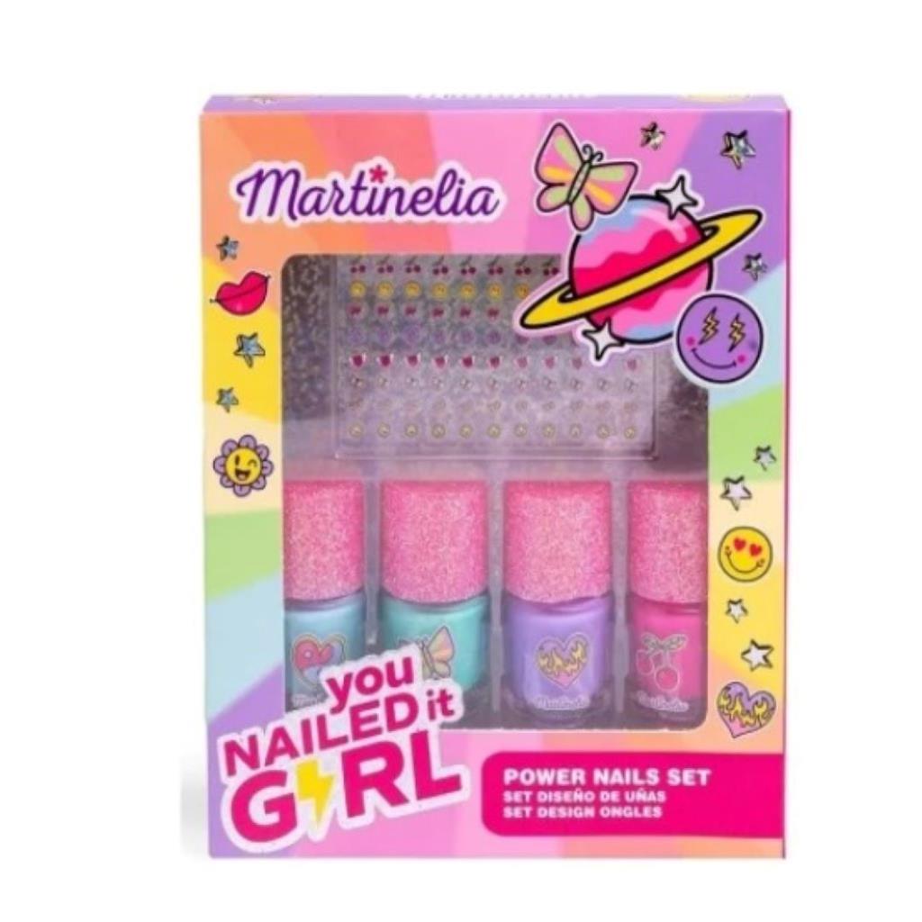 طقم أظافر You Nailed It Girl من Martinelia