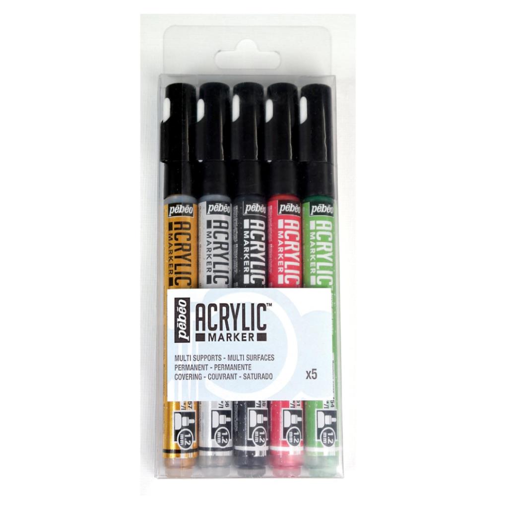 Pébéo Acrylic Marker Set 