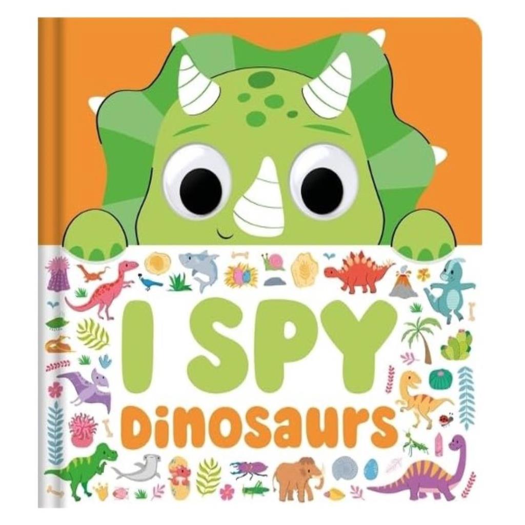 I Spy Dinosaurs Board Book for Kids