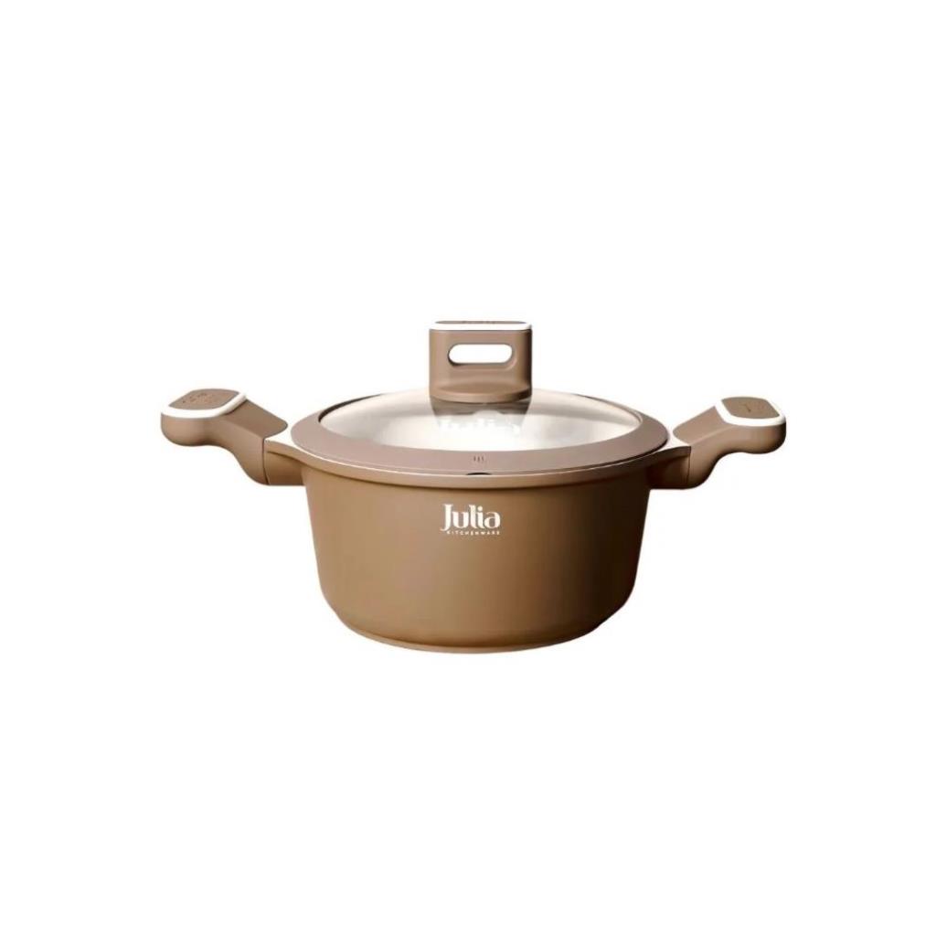 ELITE-PROF CASSEROLE WITH LID 20CM-BROWN
