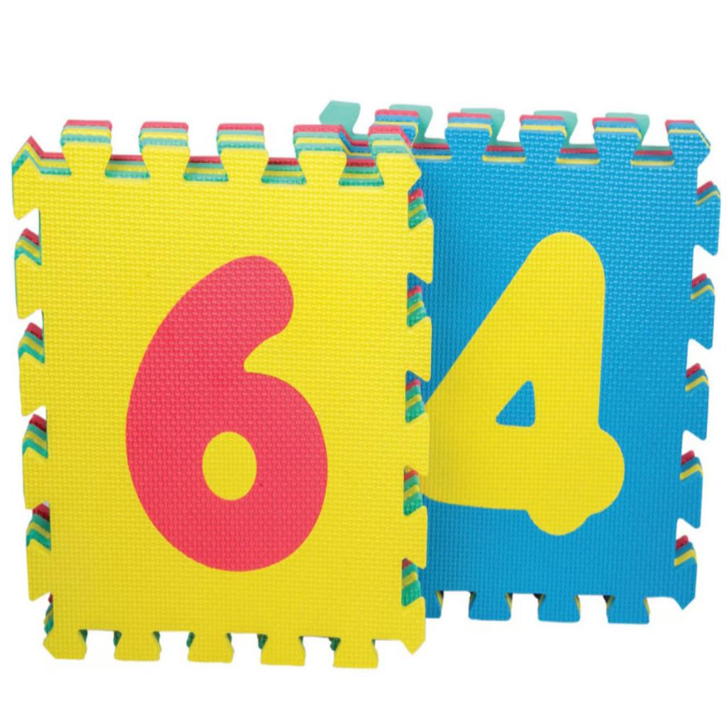  Educational Foam Number Play Mats (Set)