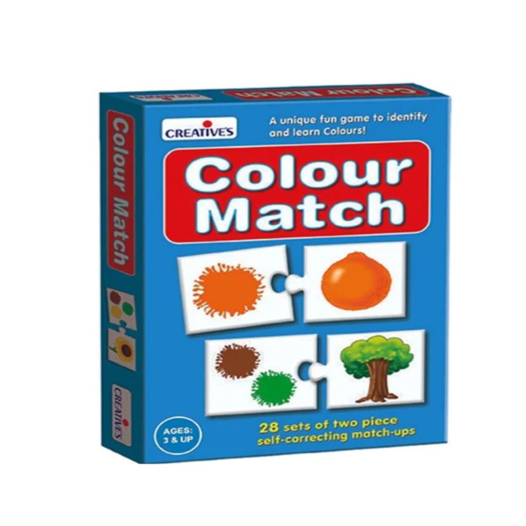 Colour Match – 28 Self-Correcting Puzzle Pairs