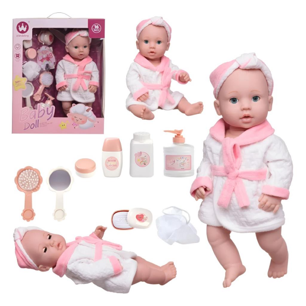 16-Inch Baby Doll Bath & Care Play Set