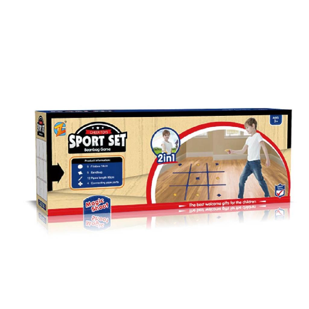 2-in-1 Kids Sport Set – Beanbag Toss Game