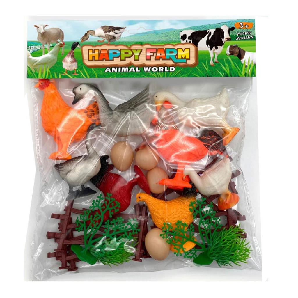 Happy Farm Birds Play Set
