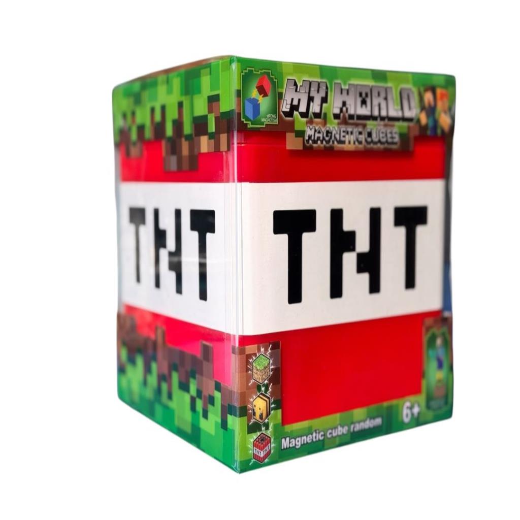 Magnetic TNT Cube – Magnetic Cubes Collectible Block