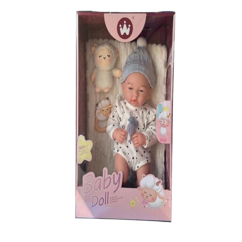 Wandalong Baby Doll Gift Set with Plush Accessories