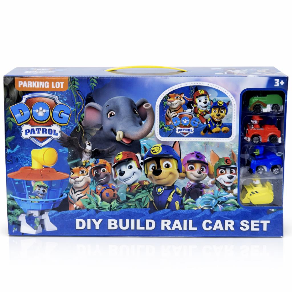 Dog Patrol DIY Build Rail Car Set