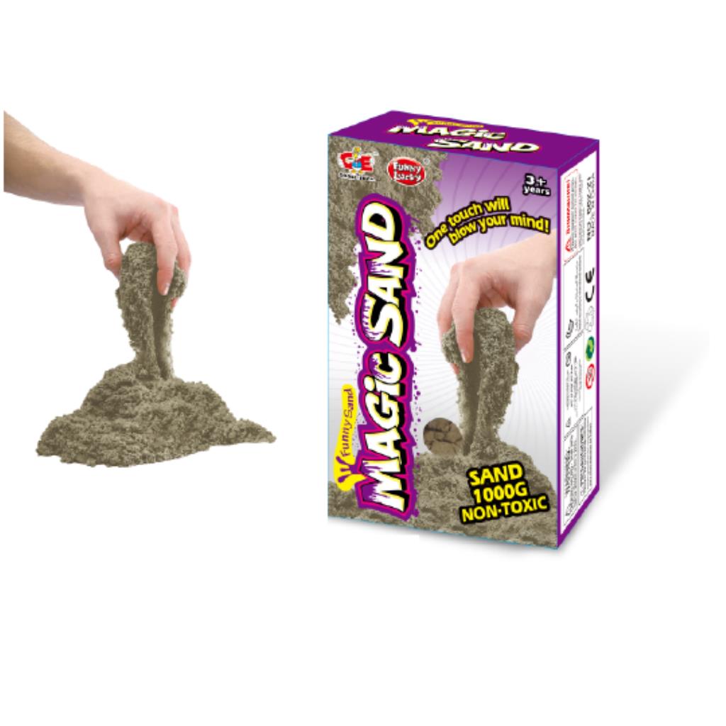 Magic Sand – 1000g Soft & Stretchy Kinetic Sand