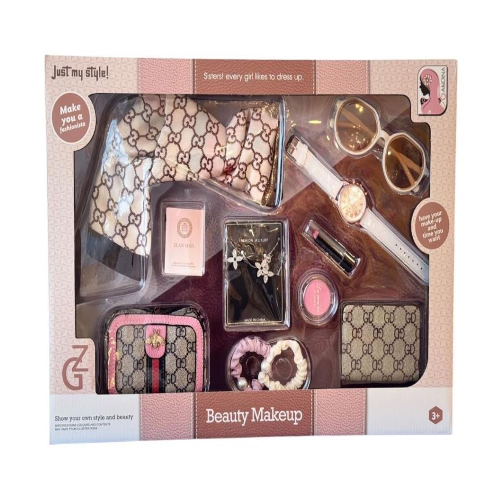 Luxury Beauty Makeup & Fashion Bag Play Set