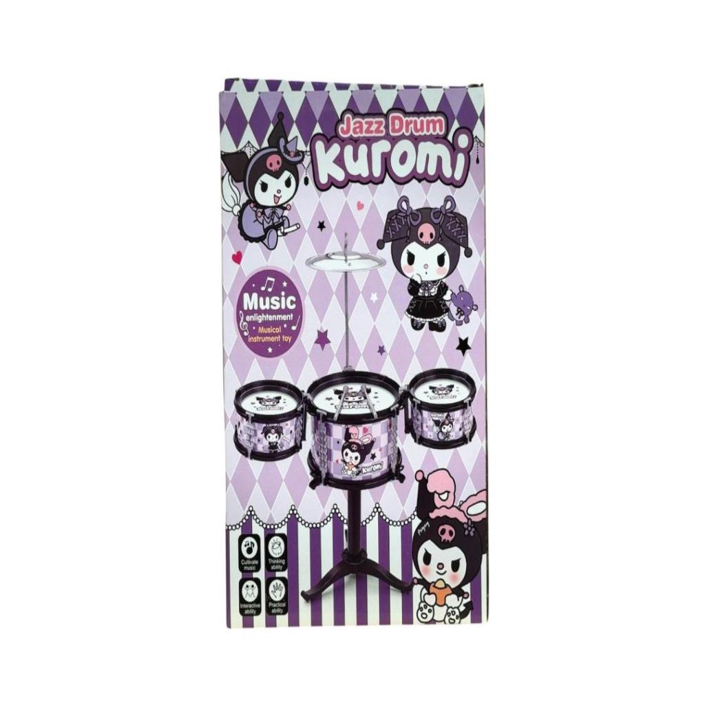 Kuromi Kids Jazz Drum Set