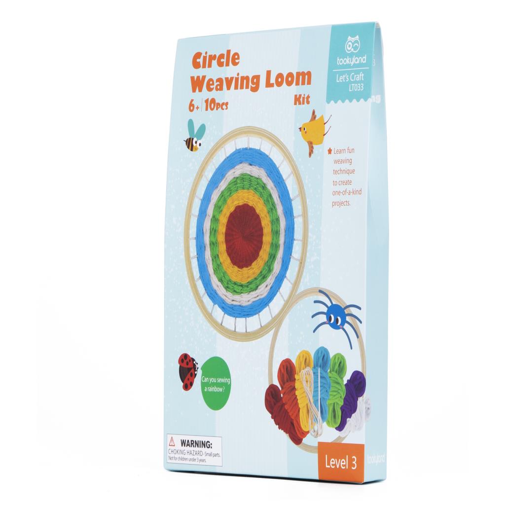 Let's Create-Round Weaving Loom Kit