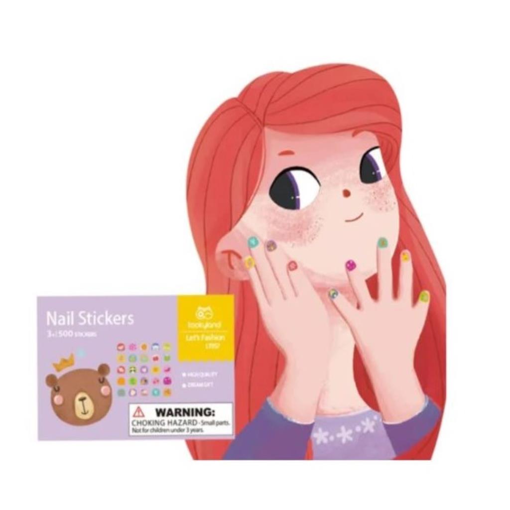 Kids Nail Stickers – 500 Pieces