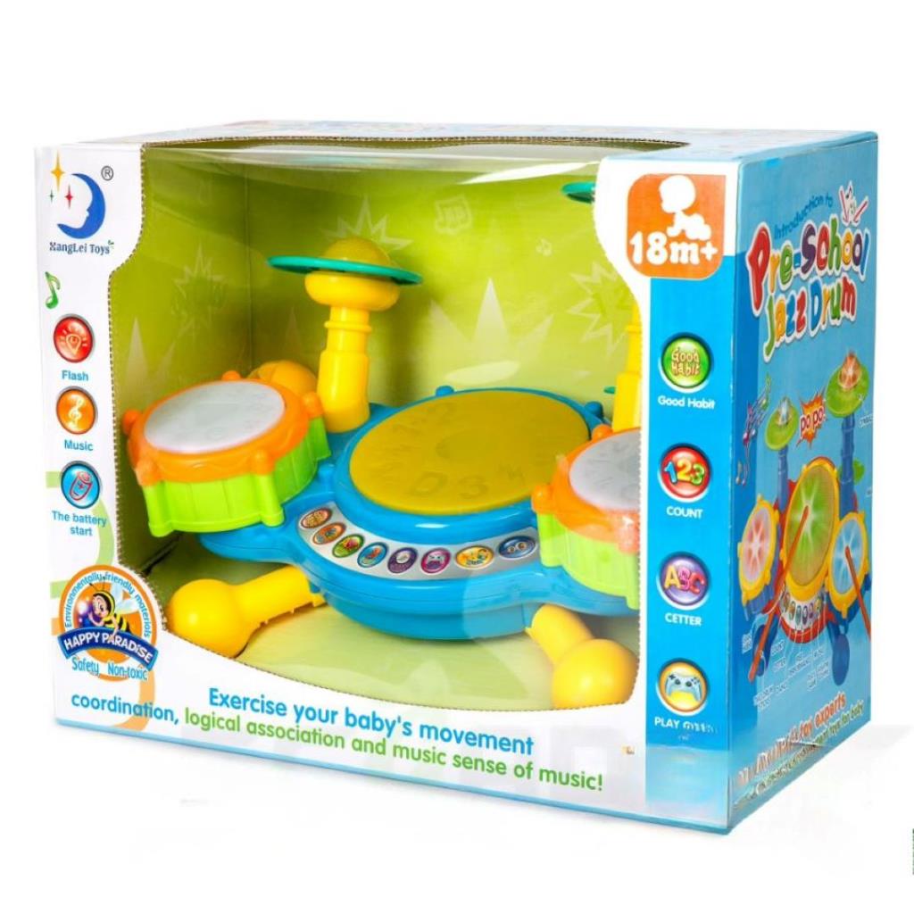 Pre-School Jazz Drum Musical Learning Set