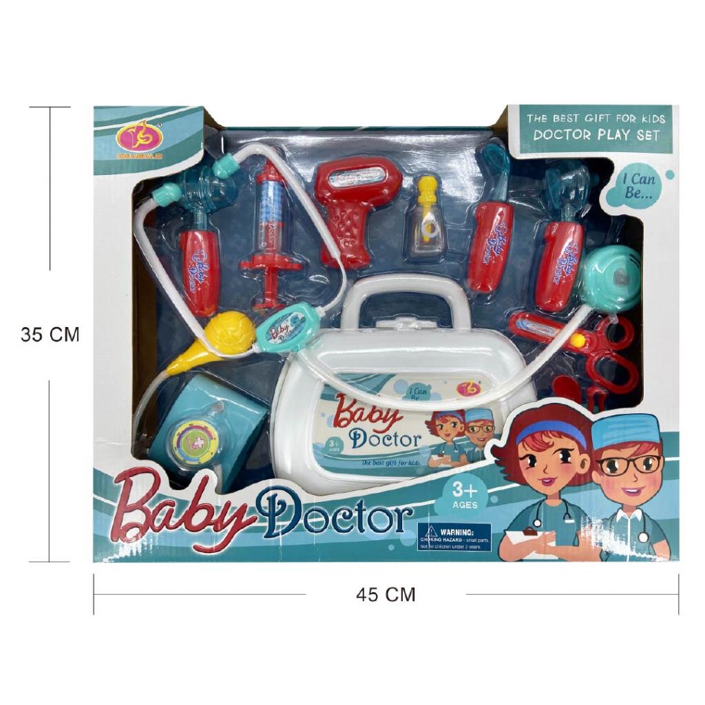 Kids Doctor Medical Playset – Baby Care Kit