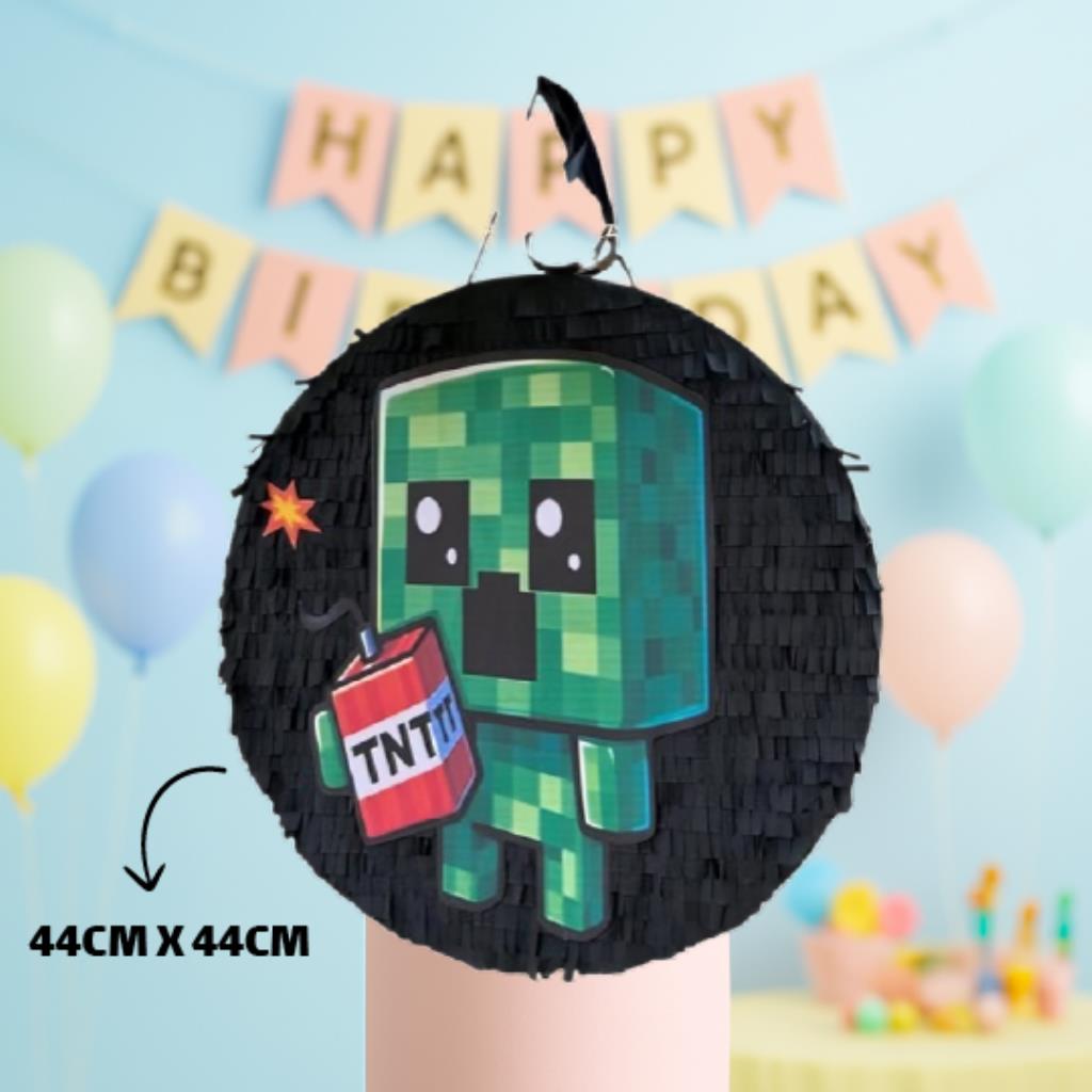 Minecraft Creeper Pinata – TNT Edition