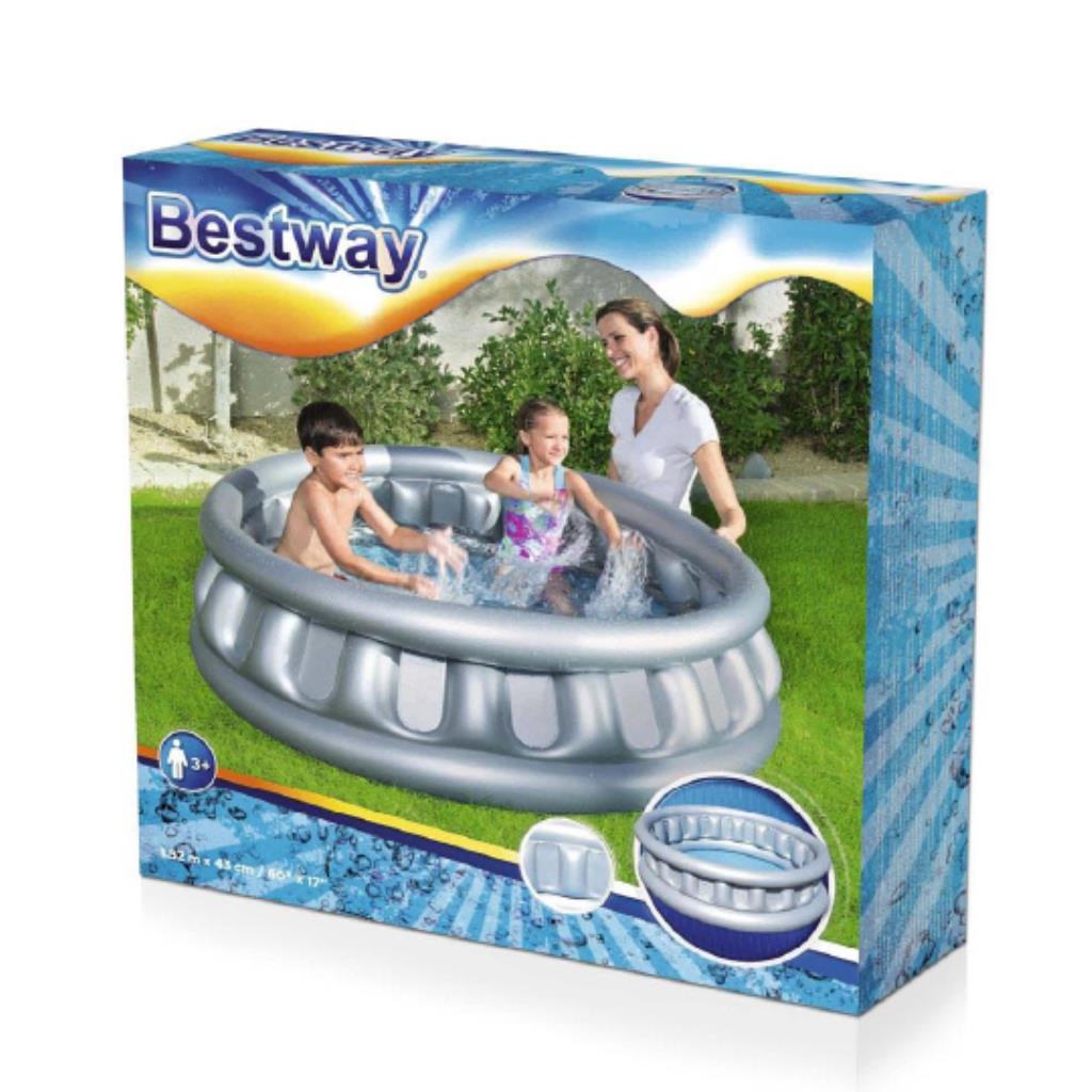 Bestway Children's Pool Round Spaceship 152 X 43 Cm
