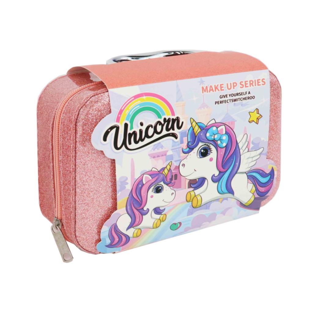 Unicorn Kids Makeup Carry Case Set