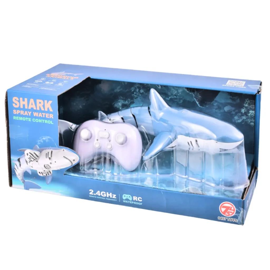 Remote Control Shark Spray Water Remote Control Toy