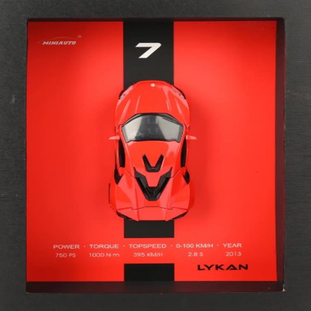 مجسّم سيارة لايكان هايبر سبورت معدني فاخر