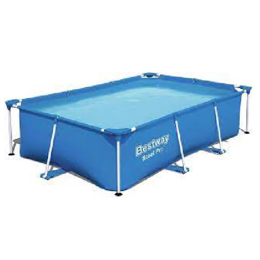 Bestway Steel Pro Frame Pool without Pump - 221 x 150 x 43 cm