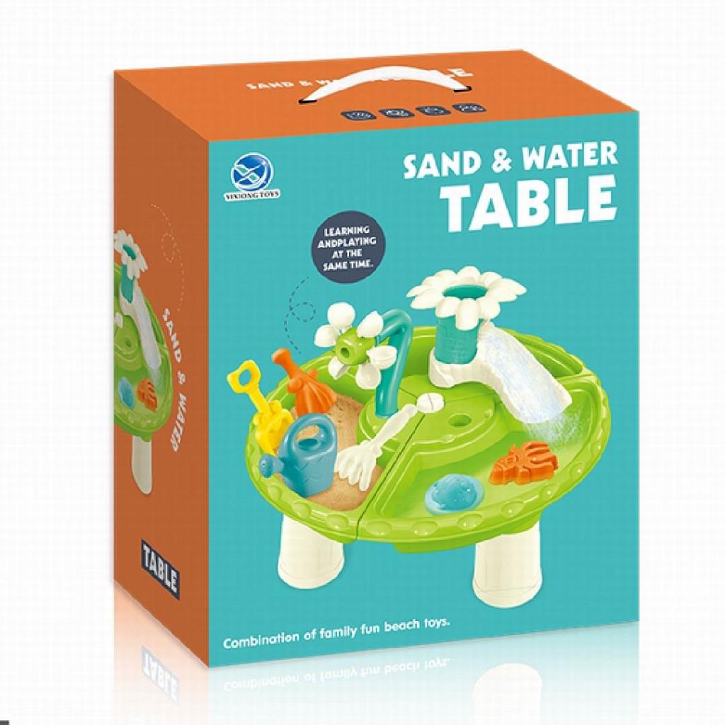 طاولة لعب الرمل والماء للأطفال