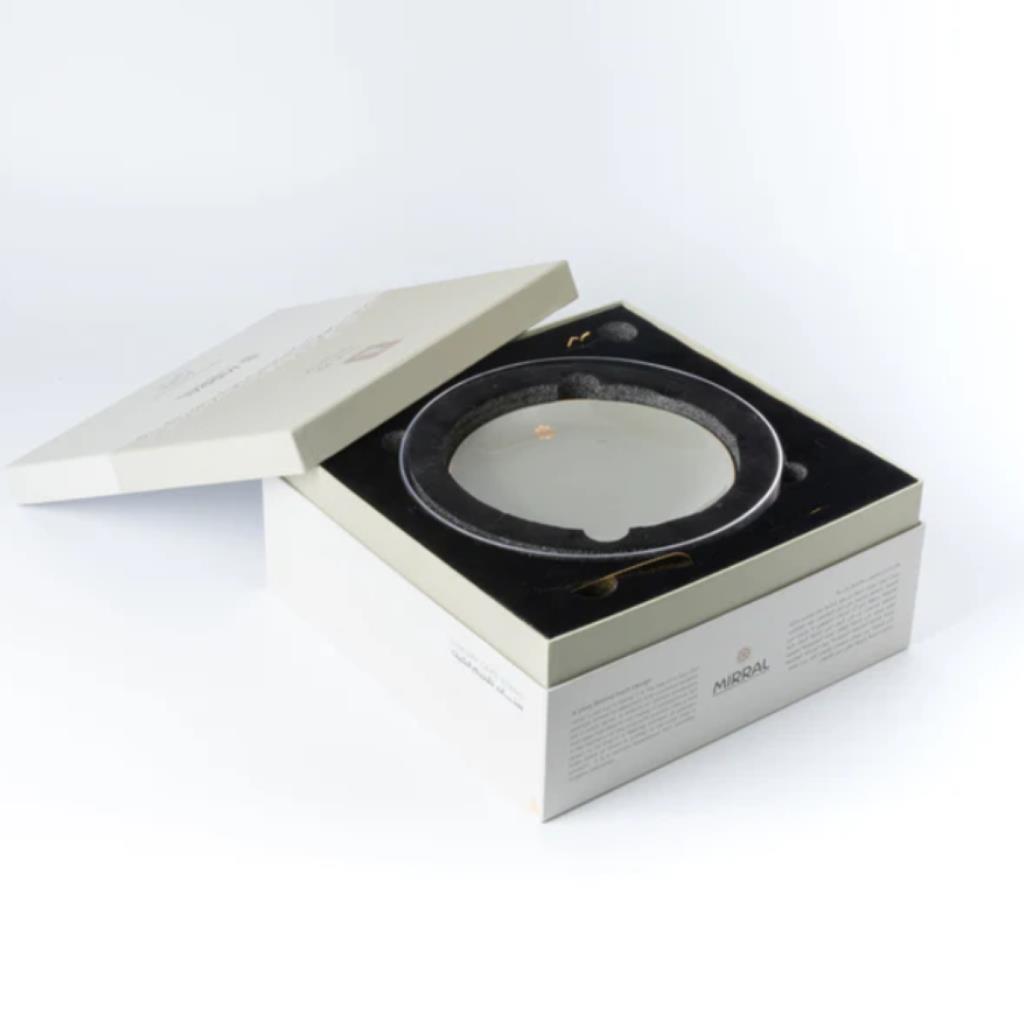 Cake Serving Set 9 Pcs From Mirral - Grey + Gold